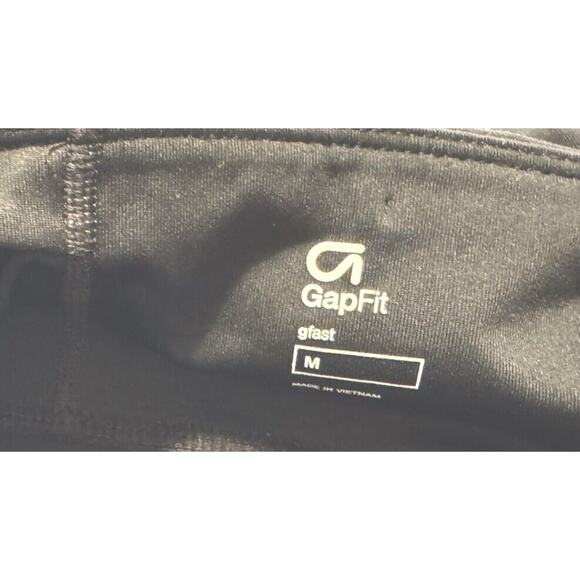 Gap GapFit gFast leggings Black M athleisure gym workout 73-18 - Picture 9 of 15